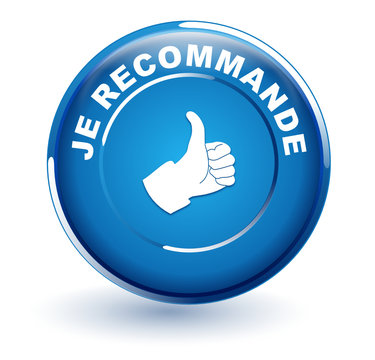 je recommande sur bouton bleu