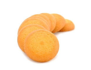 Cookies isolated on white background