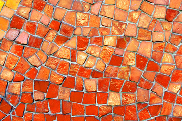 Mosaik rot orange