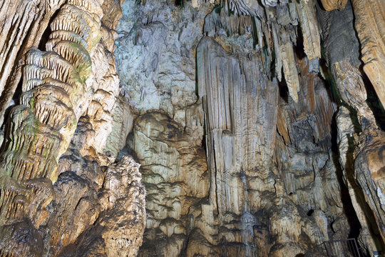 Cave at Crete island in Greece