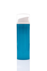 blue blank bottle spray