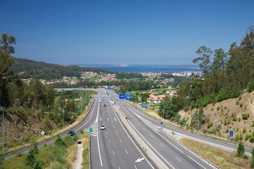 highway next Vigo city