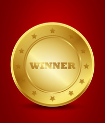 winner gold seal
