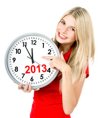 new year 2013. five to twelve