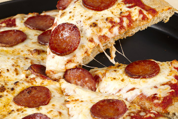 slice of pepperoni pizza