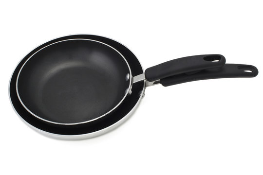 two frying pans