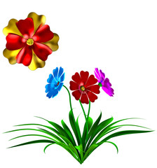 3D flowers