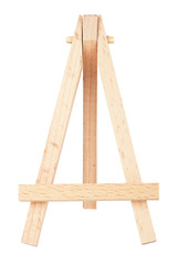 Empty easel