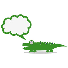 Cute crocodile