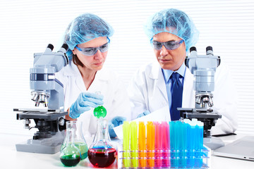 Scientific laboratory.