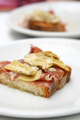Artichoke Crostini