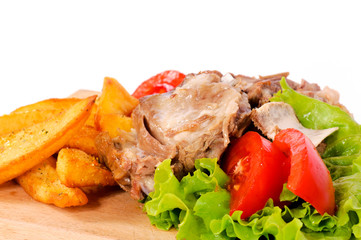 Tasty pork
