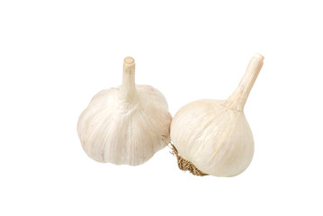 The two heads of garlic