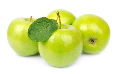 sweet green apples