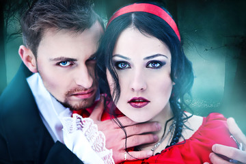 Little Red Riding Hood fell in love with a wolf