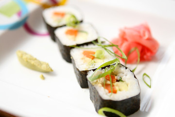 Vegetable Roll Sushi
