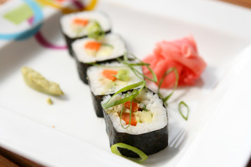Vegetable Roll Sushi