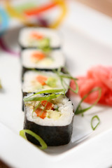 Vegetable Roll Sushi