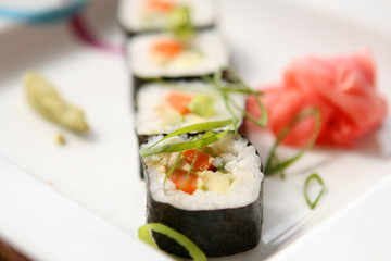 Vegetable Roll Sushi
