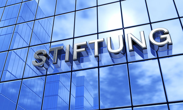 Blaue Fassade - Stiftung 1