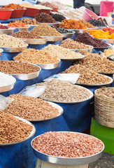 Dried Fruit and Nuts in Market