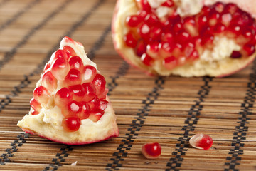 Fresh Organic Red Pomegranate