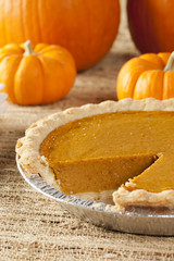 Fresh Homemade Pumpkin Pie