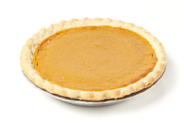 Fresh Homemade Pumpkin Pie