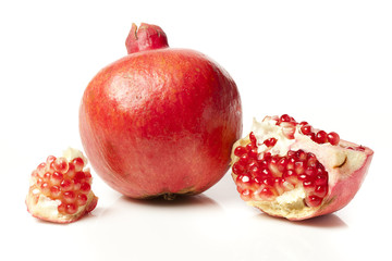 Fresh Organic Red Pomegranate