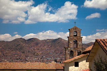 Views around Cusco City Centre Peru South America