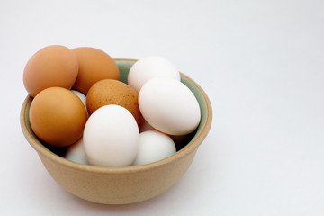 egg isolated on white background