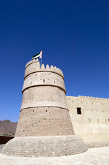 Fototapeta na wymiar Bithnah Fort w Fujairah Zjednoczone Emiraty Arabskie