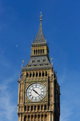 Fototapeta na wymiar Clock Tower w Londynie