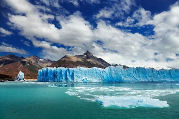 Papier Peint photo Glaciers Glacier Perito Moreno, Lac Argentino, Patagonie, Argentine