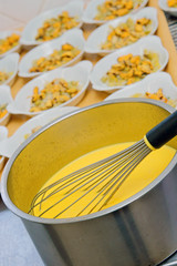 préparation pour gratins de moules safranés  # 30