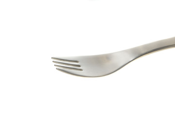Fork isolated on white