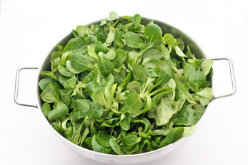 Un égoutoir et du cresson