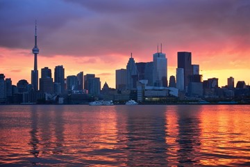 Toronto's Sunset © canadapanda