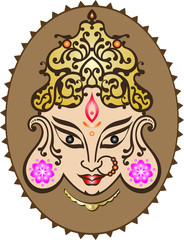 Durga Calligraphic