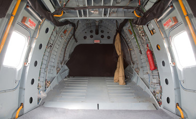 helicopter cargo compartment © Pavel Losevsky