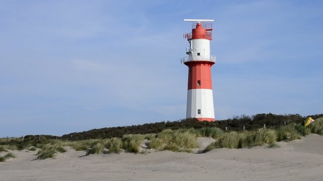 Leuchtturm mit aktiver Radaranlage