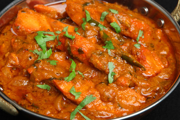 Indian Chicken Tikka Jalfrezi Curry