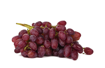 Pink grape isolated