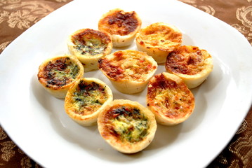 Appetizer; Mini Quiche