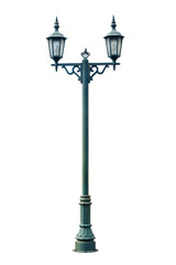 Lamp Post Lamppost Street Road Light Pole isolated
