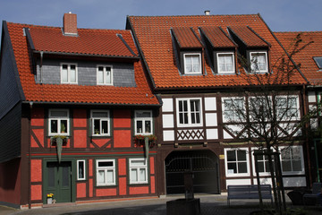 In der Altstadt von Bad Gandersheim