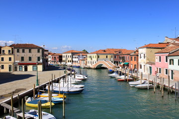 Fototapeta na wymiar Village de Murano - Venise - Italie