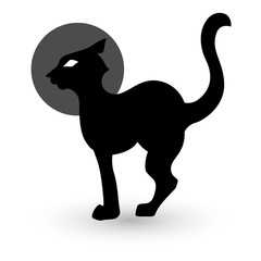 Cat Vector Silhouette