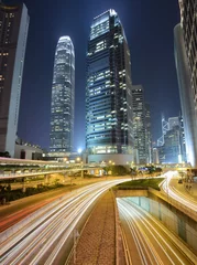 Rolgordijnen Hong Kong International Financial Center © SeanPavonePhoto