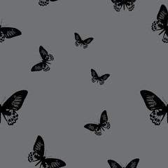 Seamless Butterfly background
